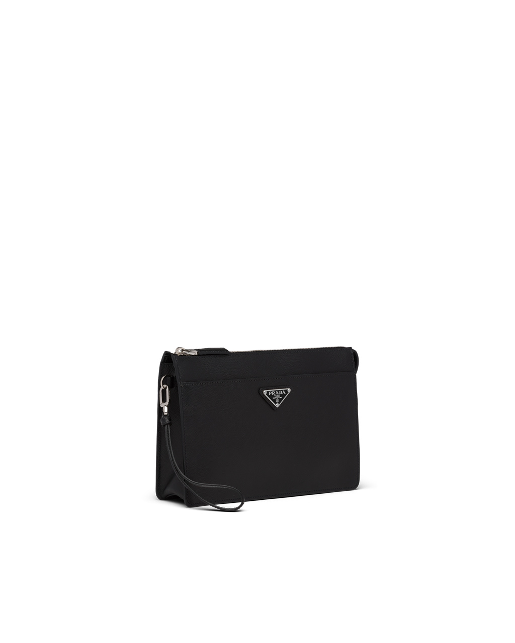 Prada Saffiano Bőr Pouch Fekete | ATOGHZ790