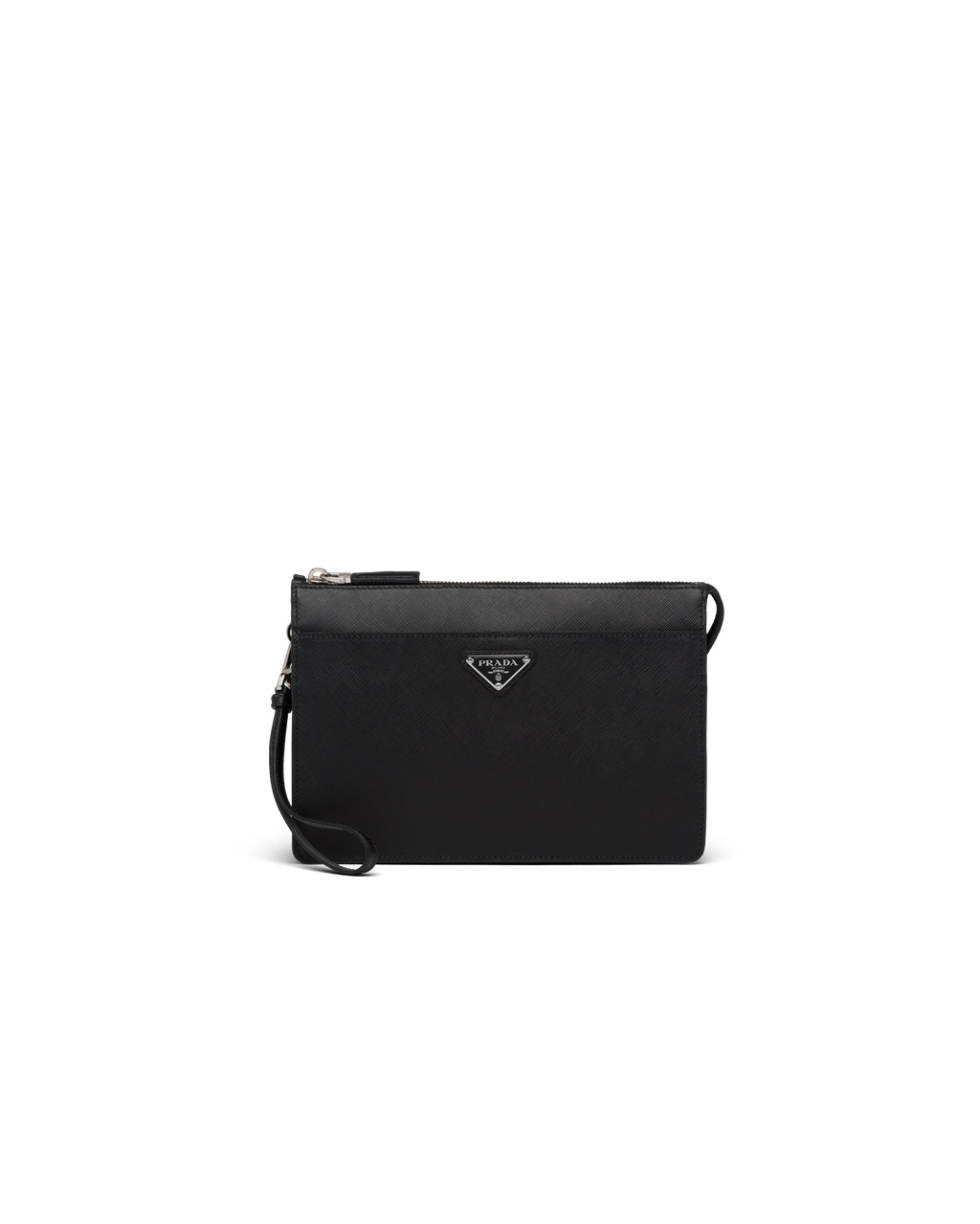 Prada Saffiano Bőr Pouch Fekete | ATOGHZ790