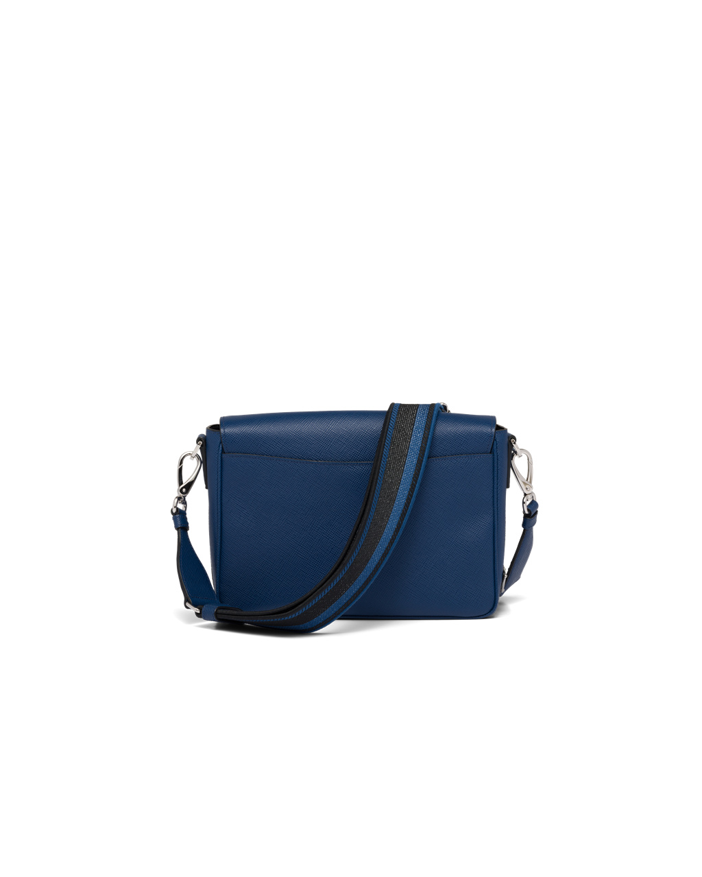 Prada Saffiano Bőr Shoulder Bag Bluette | QEFOAG926