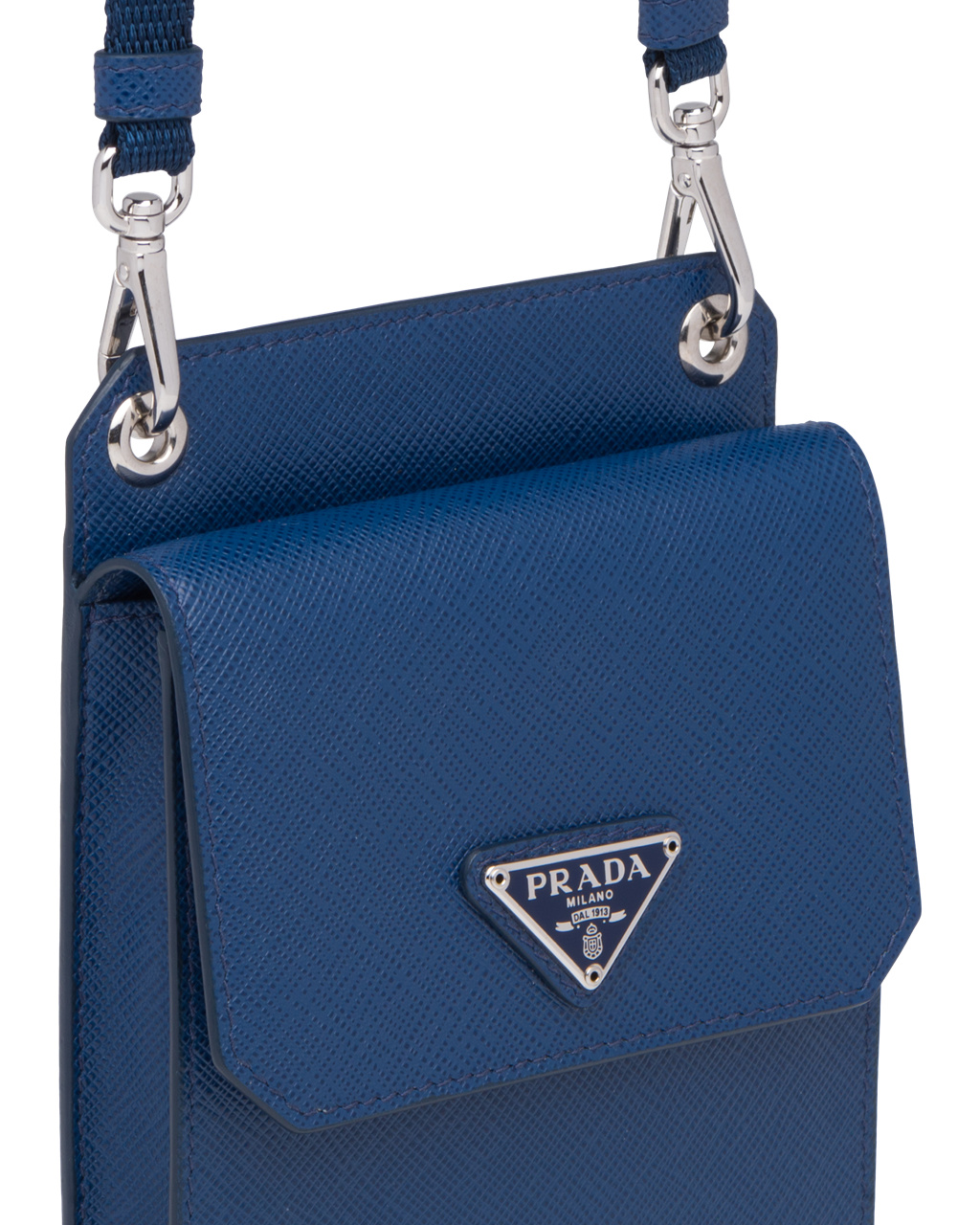 Prada Saffiano Bőr Smartphone Case Bluette | JALFTS630