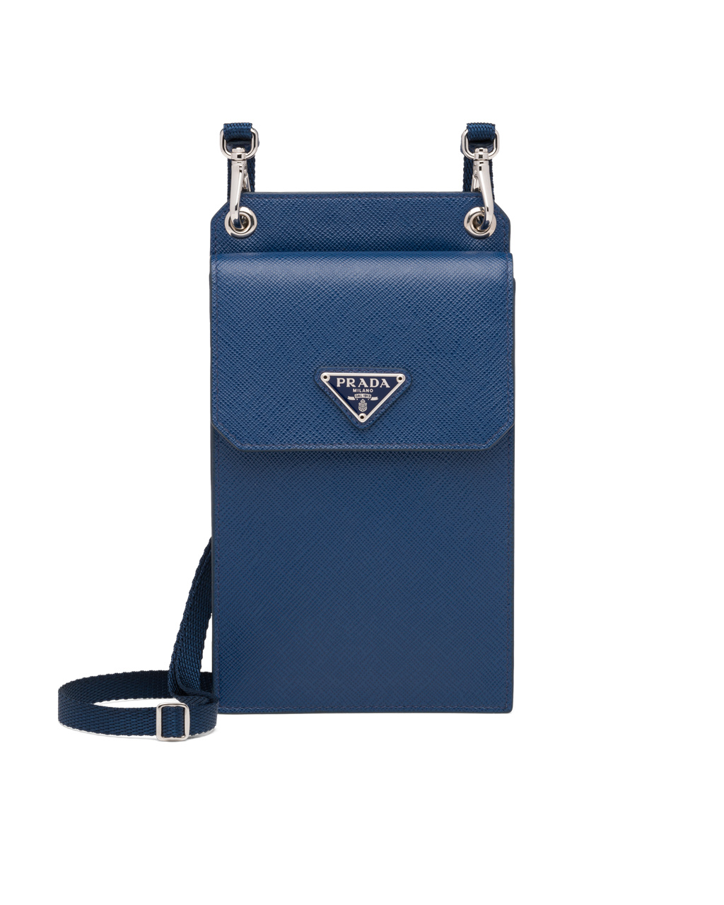 Prada Saffiano Bőr Smartphone Case Bluette | JALFTS630