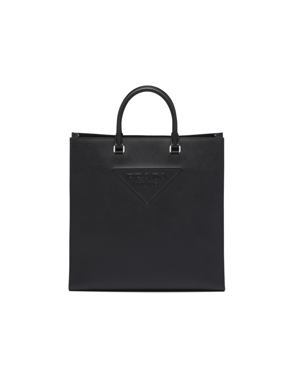 Prada Saffiano Bőr Tote Fekete | SLCTJF936