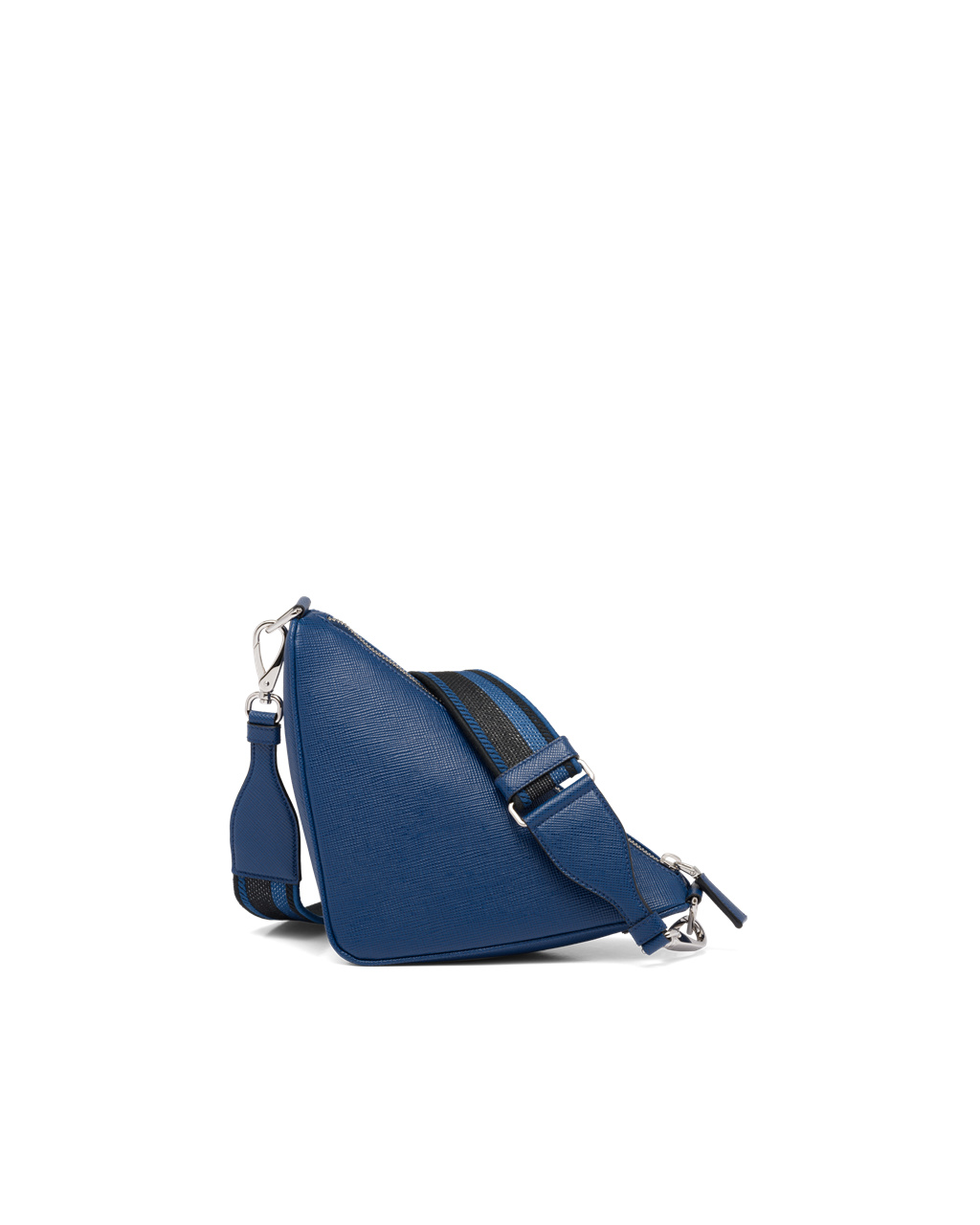 Prada Saffiano Prada Triangle Bag Bluette | IXRNOM179