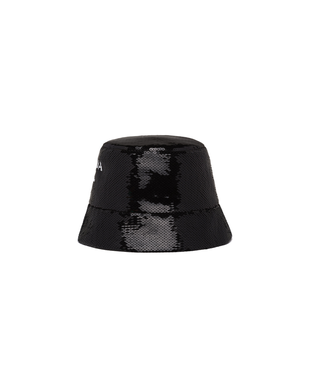 Prada Sequin Bucket Hat Fekete | ZGPDEK682