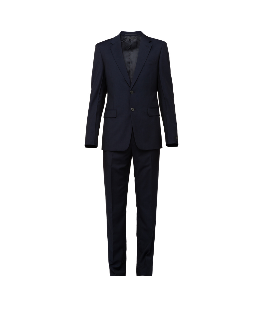 Prada Single Breasted Wool And Mohair Suit Sötétkék | FNZIWK974