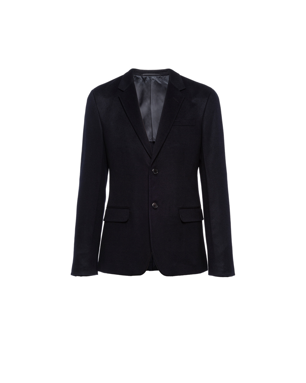 Prada Single-breasted Cashmere Jacket Sötétkék | TCNSDX047