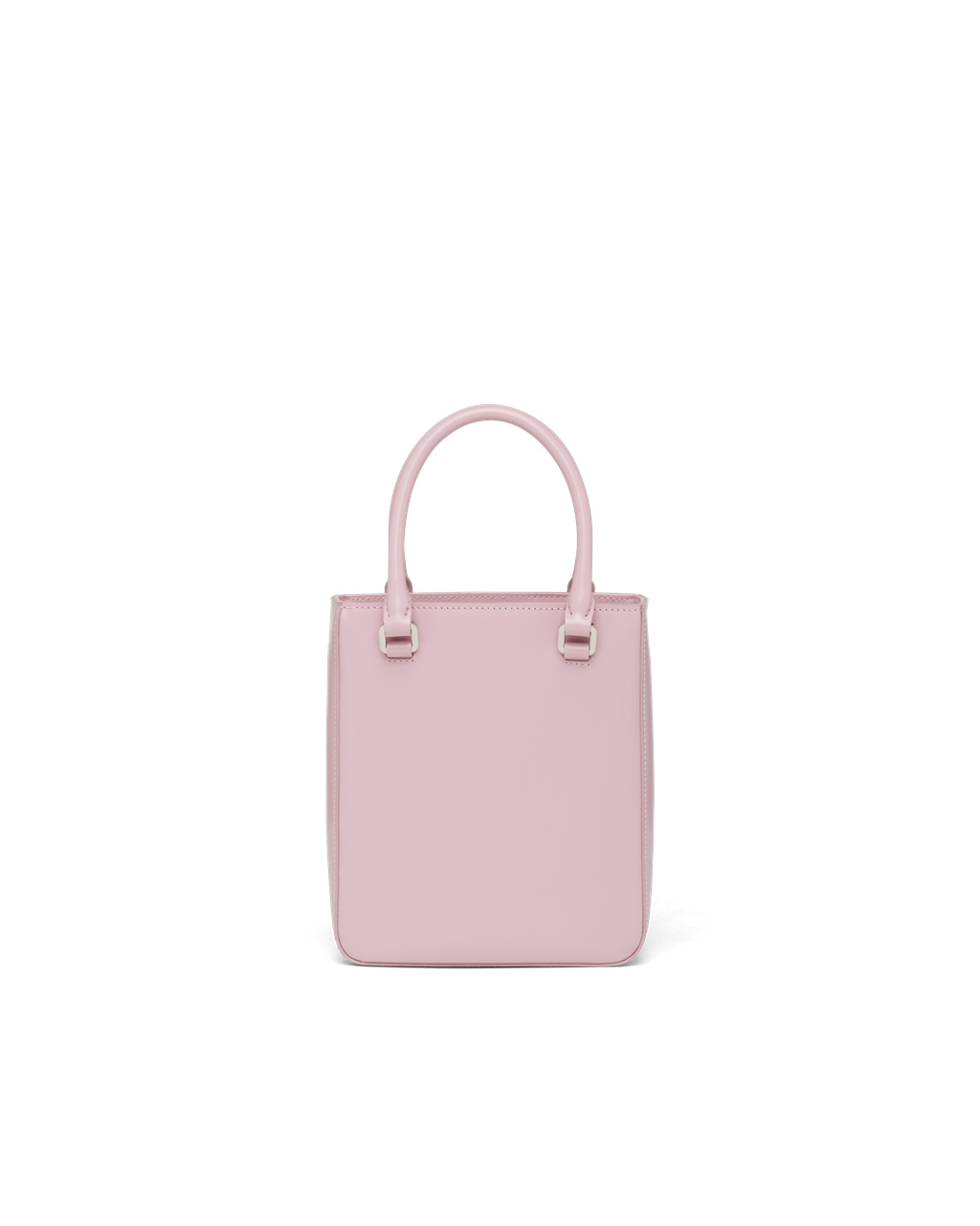 Prada Small Brushed Bőr Tote Rózsaszín | VBMPNF723