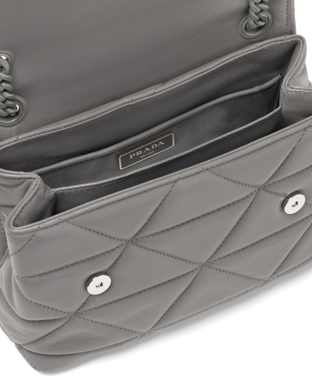 Prada Small Nappa Bőr Prada Spectrum Bag Marble Gray | TVFJQC526