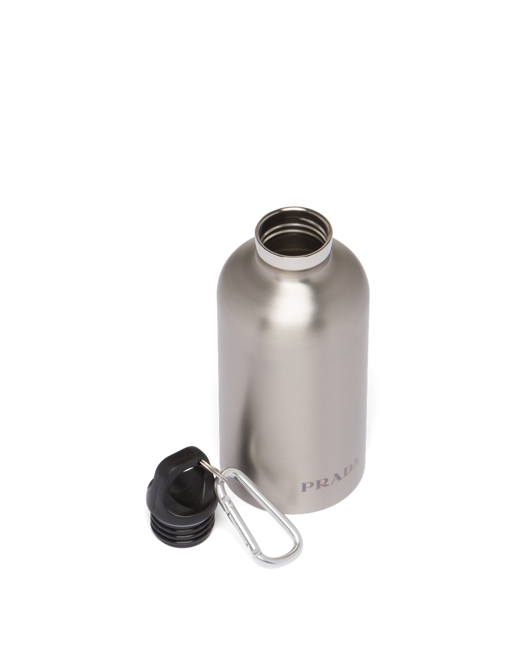 Prada Stainless Steel Vizi Bottle, 350 Ml Titán | FOVJEZ214