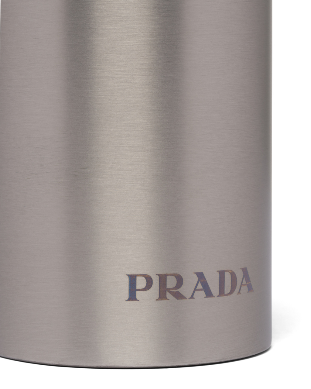 Prada Stainless Steel Vizi Bottle, 350 Ml Titán | FOVJEZ214