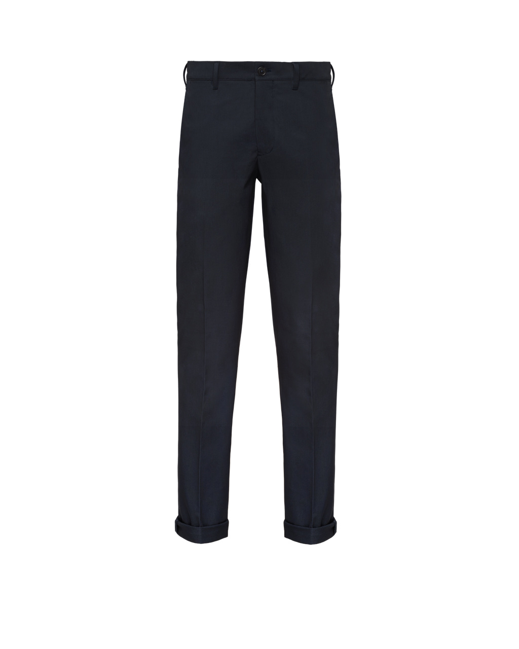 Prada Stretch Gabardine Trousers Sötétkék | TUSEDB813