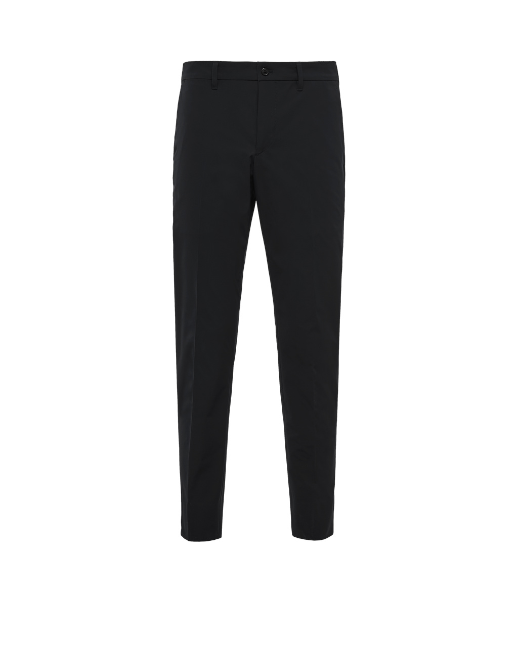 Prada Stretch Technical Fabric Trousers Fekete | CRODKE391