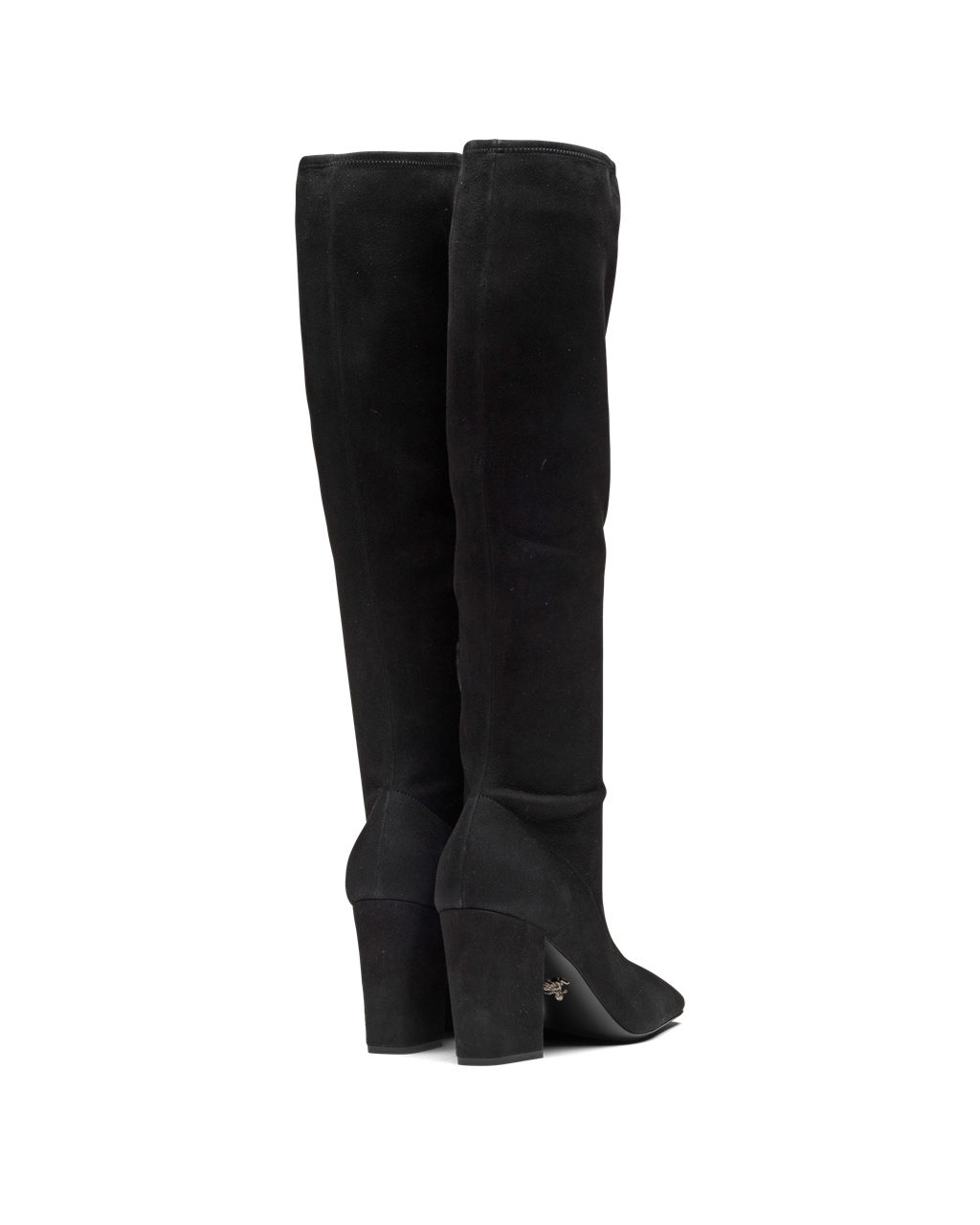 Prada Stretch Velúr Boots Fekete | BEFXRM538