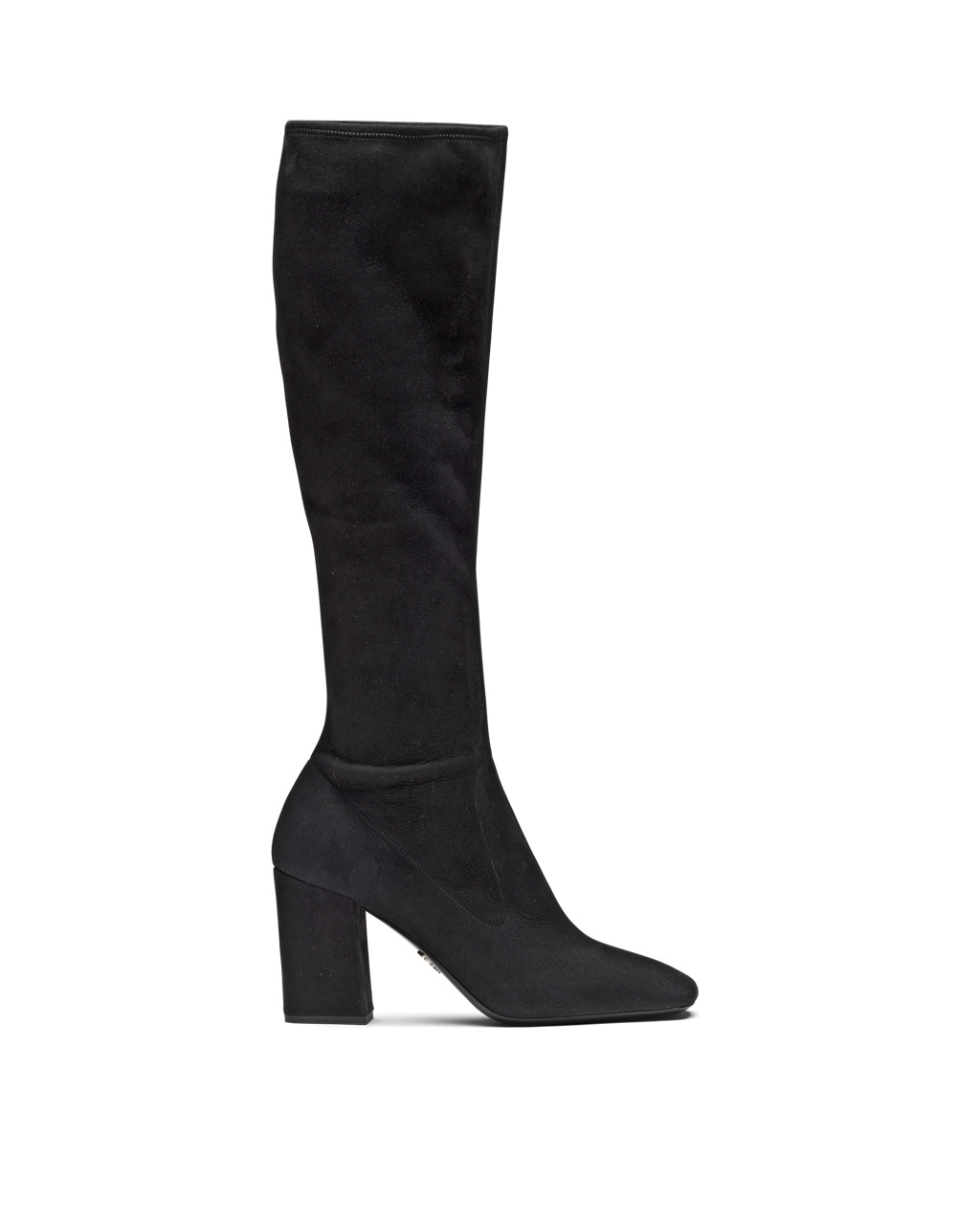 Prada Stretch Velúr Boots Fekete | BEFXRM538