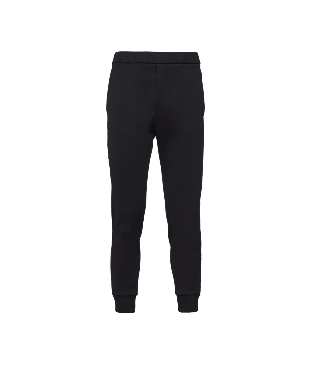 Prada Sweatpants With Nylon Details Fekete Fekete | DVTEFK465