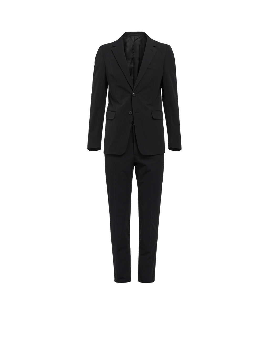 Prada Technical Fabric Single-breasted Suit Fekete | STOIVJ798