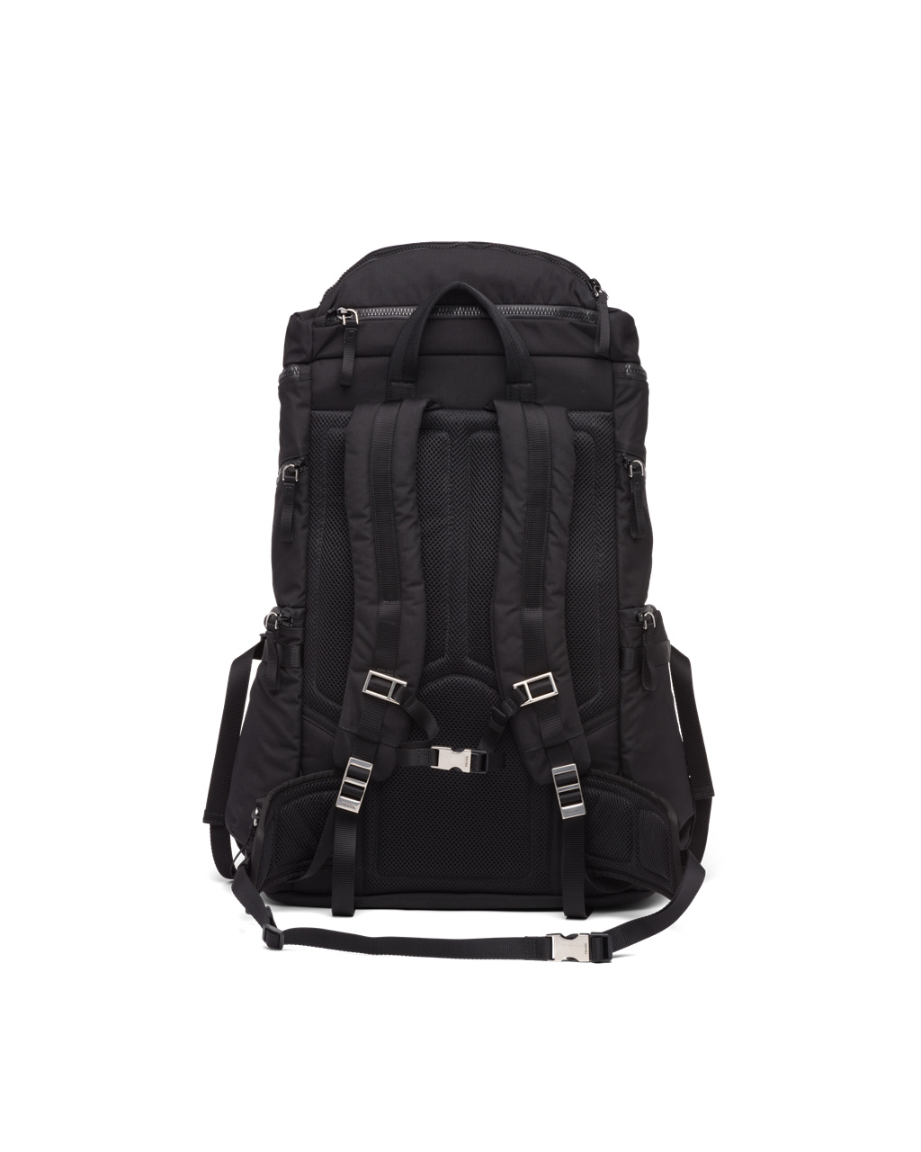 Prada Technical Fabric Ski Boot Backpack Fekete | LDXEYU869