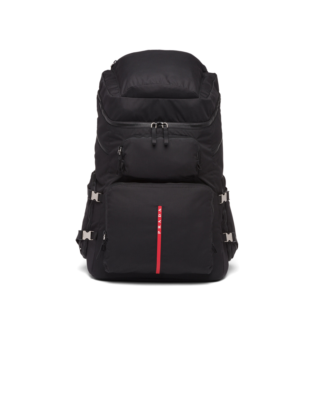 Prada Technical Fabric Ski Boot Backpack Fekete | LDXEYU869