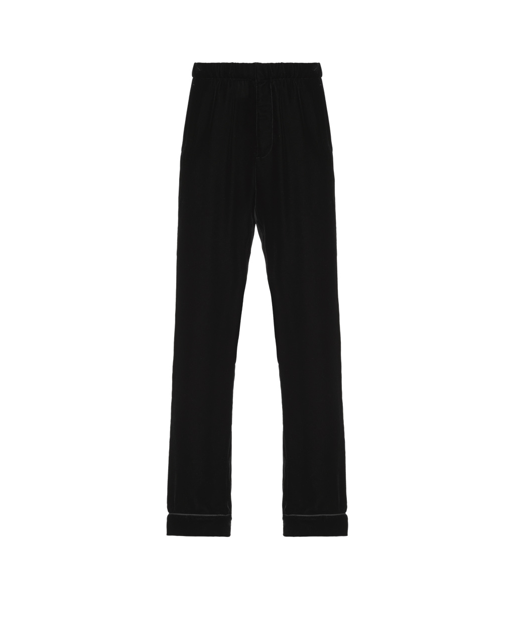 Prada Velvet Pants Fekete | IFSNAH815