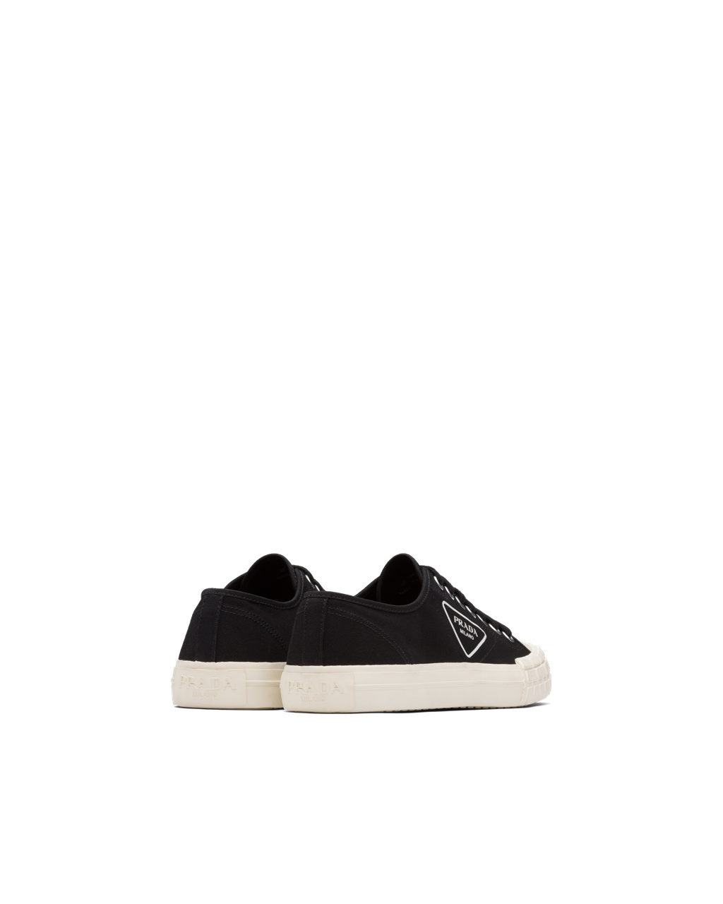 Prada Wheel Vulcanizzato Technical Fabric Sneakers Fekete | WEKNDP962