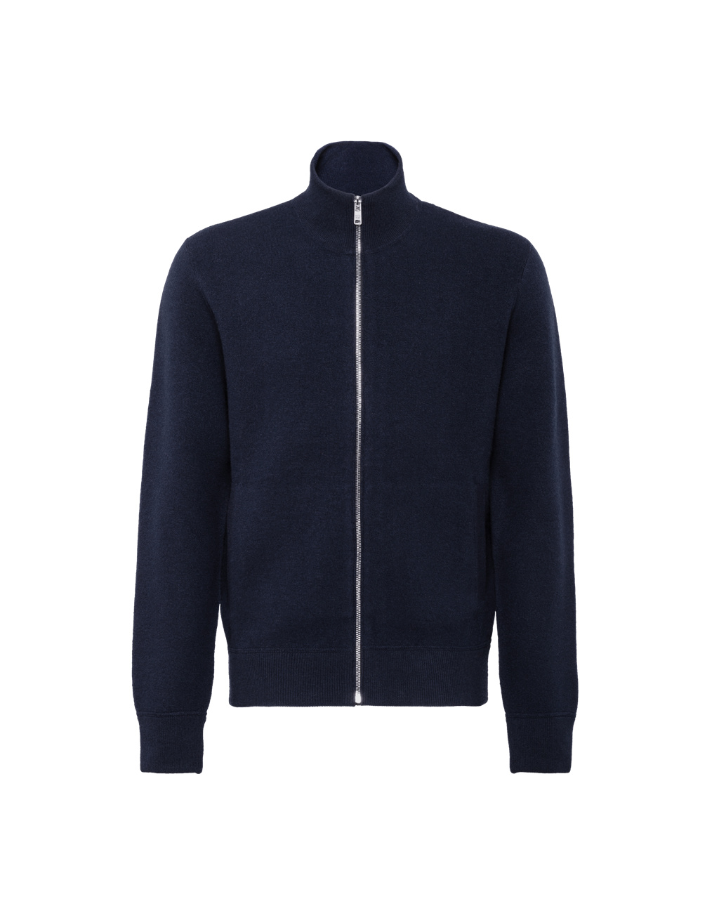 Prada Wool And Cashmere Cardigan Sötétkék | RDXIWH406