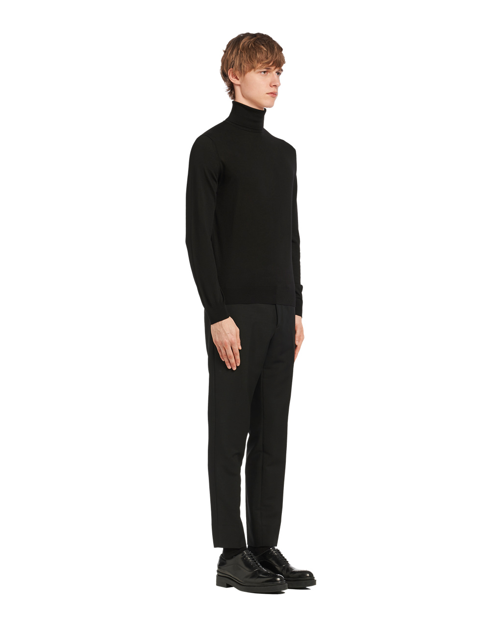 Prada Wool Turtleneck Fekete | JKWMIZ079