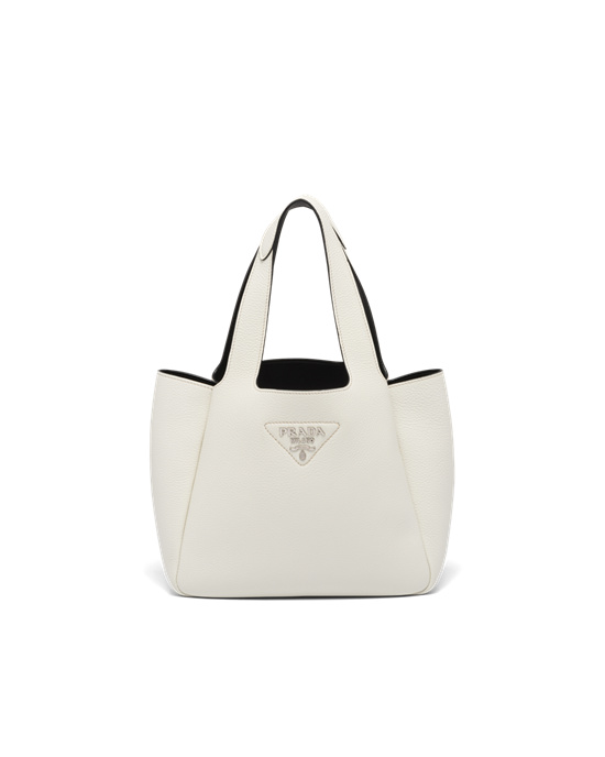 Prada Bőr Tote Fehér | IATNRZ485