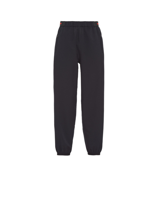 Prada Light Bi-stretch Széles Cipő-leg Pants Fekete | TXOFLI352