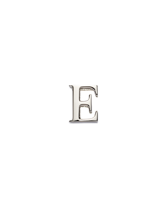 Prada My Character Sliding Metal Letter Polished Steel | HVUKYL296