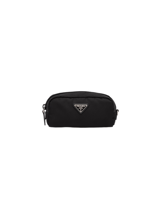 Prada Nylon Pouch Fekete | TWNAPG386