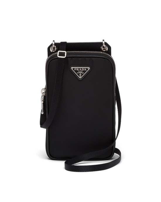 Prada Nylon Smartphone Case Fekete | PMLRGE841