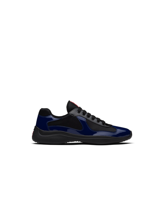 Prada Prada America's Cup Sneakers Kék Fekete | OCENGW679