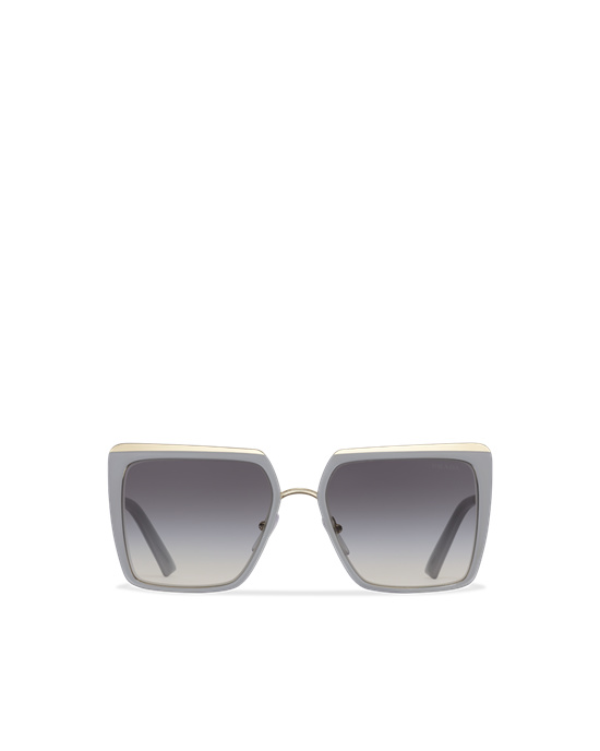 Prada Prada Cinéma Sunglasses Squared Világos Kék | UDXEYI963