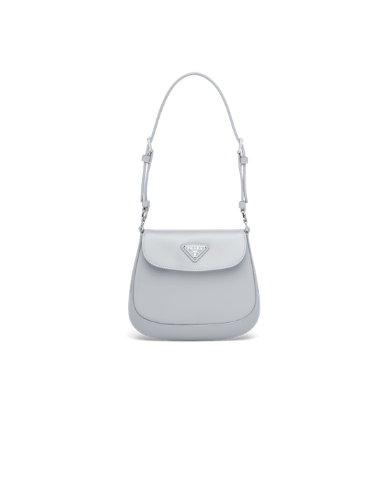 Prada Prada Cleo Brushed Bőr Mini Bag Kék | EYIPSW324