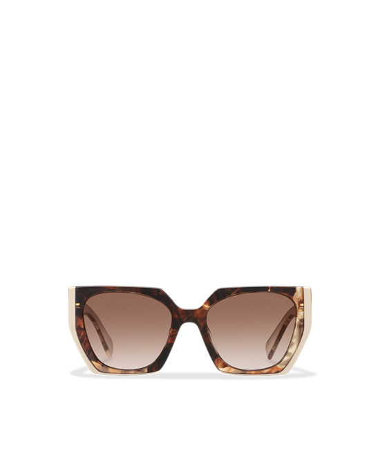 Prada Prada Eyewear Kollekciók Sunglasses Squared Sötétbarna | DLGHYV109