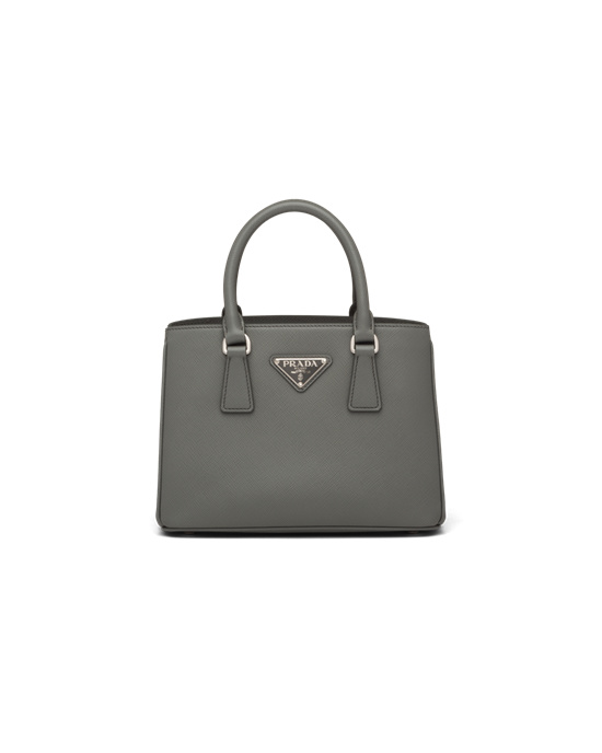 Prada Prada Galleria Saffiano Bőr Mini Bag Slate Gray | DBEXCO365