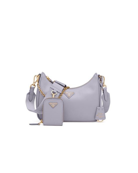 Prada Prada Re-edition 2005 Saffiano Bőr Bag Wisteria | TWPYUM961