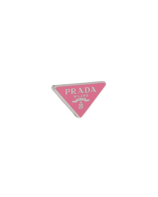 Prada Prada Symbole Clip Left Earring Rózsaszín | DSENHV495