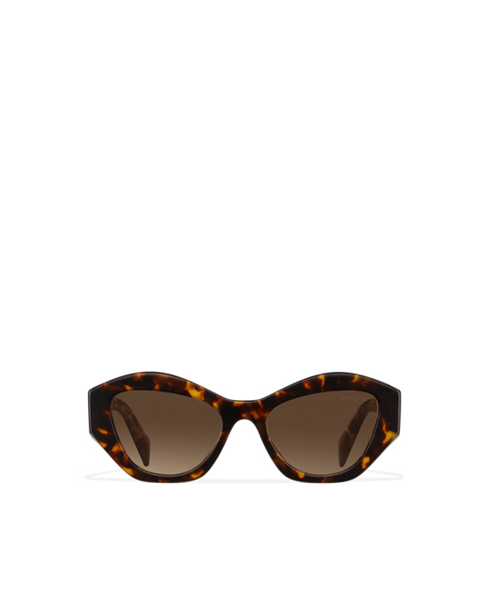 Prada Prada Symbole Sunglasses Cat-eye Gradient Sienna Lenses | XNCKRP369