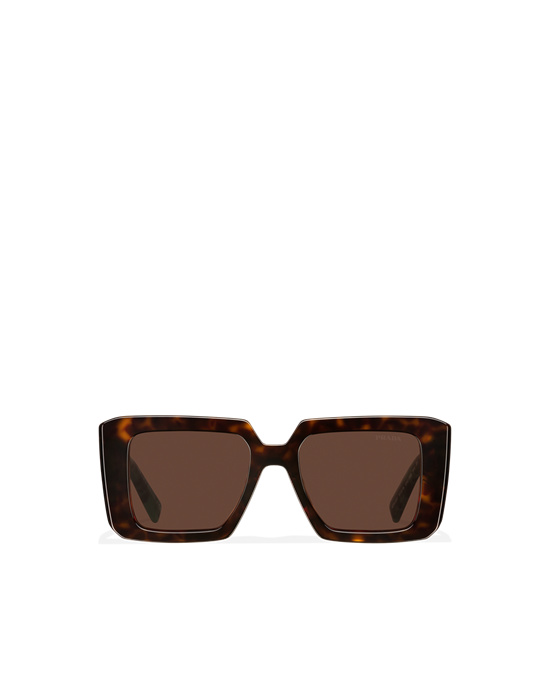 Prada Prada Symbole Sunglasses Squared Kávé | WGCPYA769