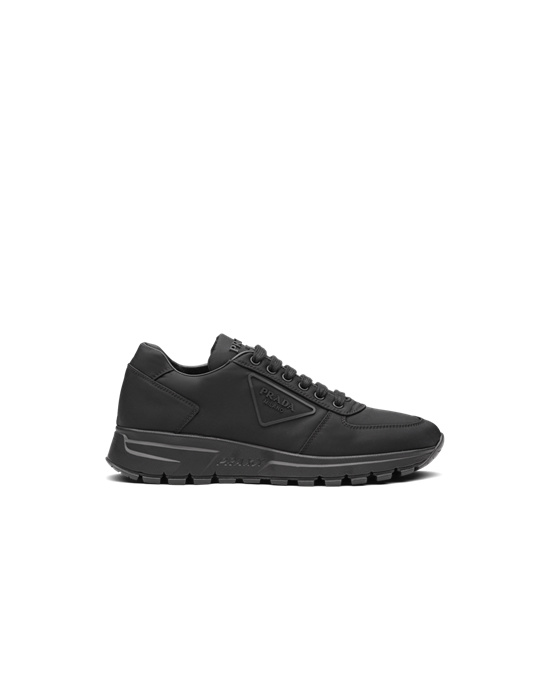 Prada Prax 01 Re-nylon Gabardine Sneakers Fekete | LYMDOI763