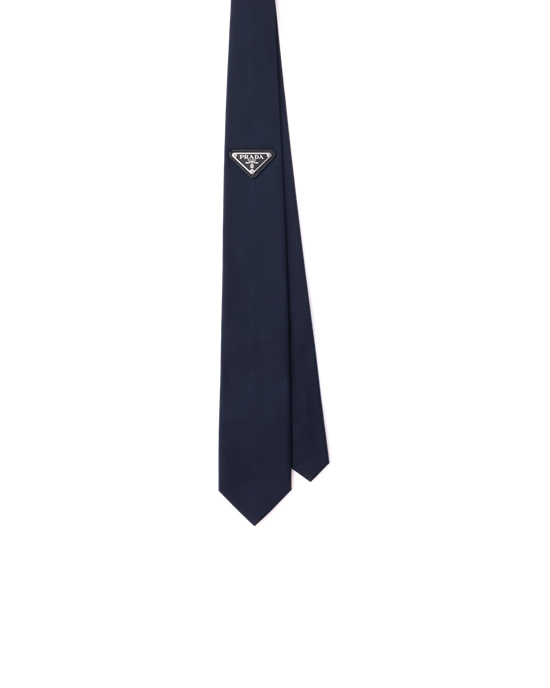 Prada Re-nylon Gabardine Tie Kék | CPAOZJ352