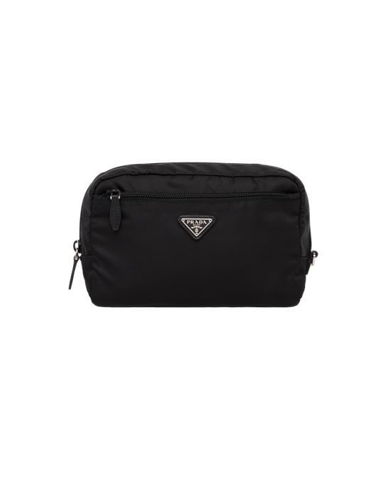 Prada Re-nylon Pouch Fekete | EMGYKS289