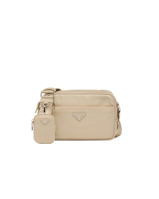 Prada Re-nylon Shoulder Bag Bézs | XAUQFV789