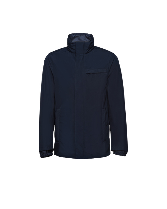 Prada Technical Fabric Blouson Jacket Sötétkék | IWHCJB560