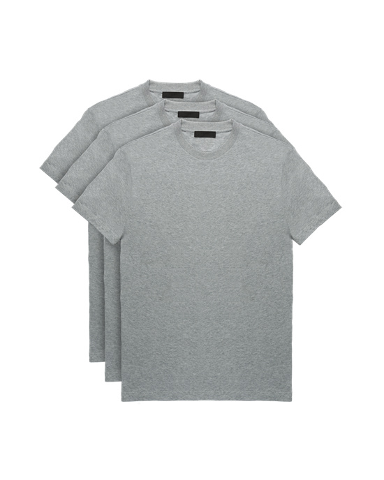 Prada Three Pack Pamut Jersey T-shirts Szürke | JYRXKU054