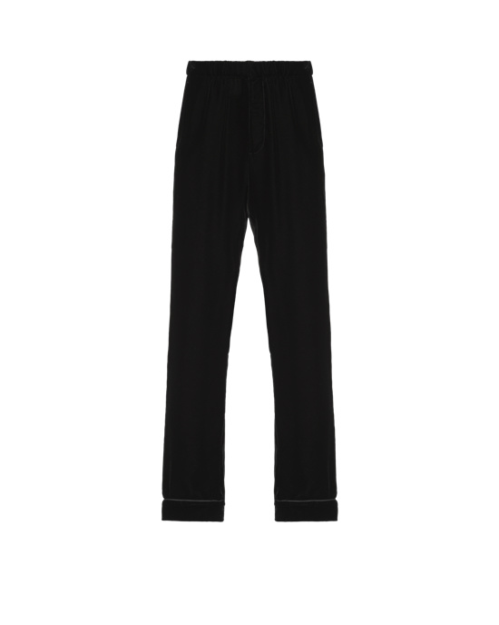 Prada Velvet Pants Fekete | IFSNAH815