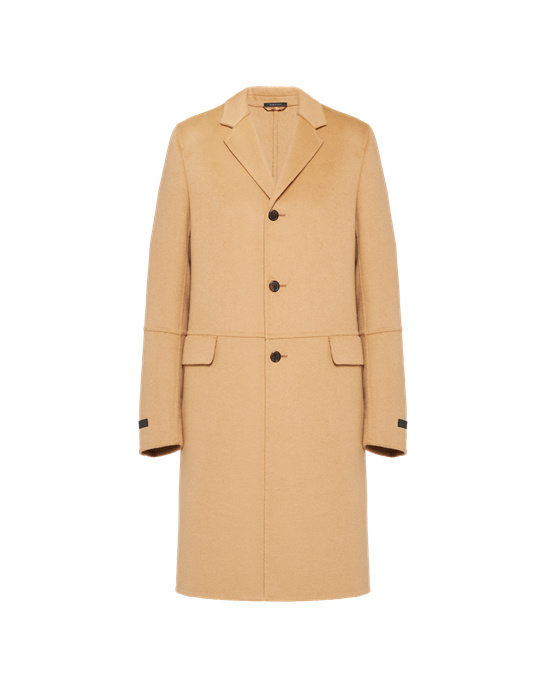 Prada Wool And Angora Coat Barna | YEBVPR742